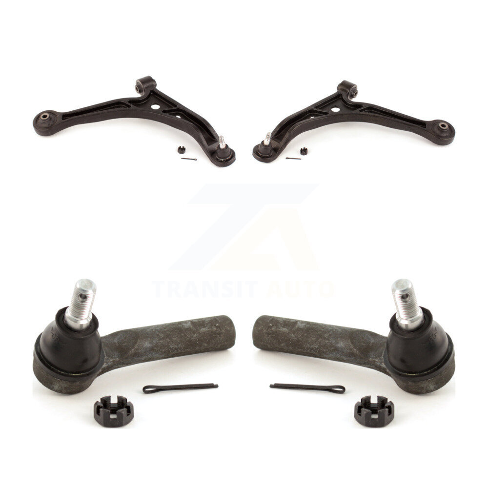 Front Suspension Control Arm Assembly And Tie Rod End Kit For 1999-2004 Honda Odyssey KTR-102736