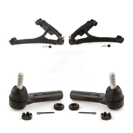 Front Suspension Control Arm Assembly & Tie Rod End Kit For GMC Savana 2500 Chevrolet AWD KTR-102748