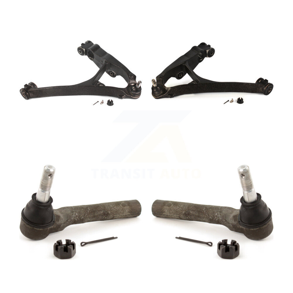 Front Suspension Control Arm Assembly Tie Rod End Kit For Chevrolet Express 1500 GMC 2500 KTR-102749