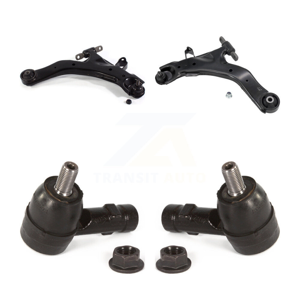 Front Suspension Control Arm Assembly And Tie Rod End Kit For Kia Spectra Hyundai Tiburon KTR-102760