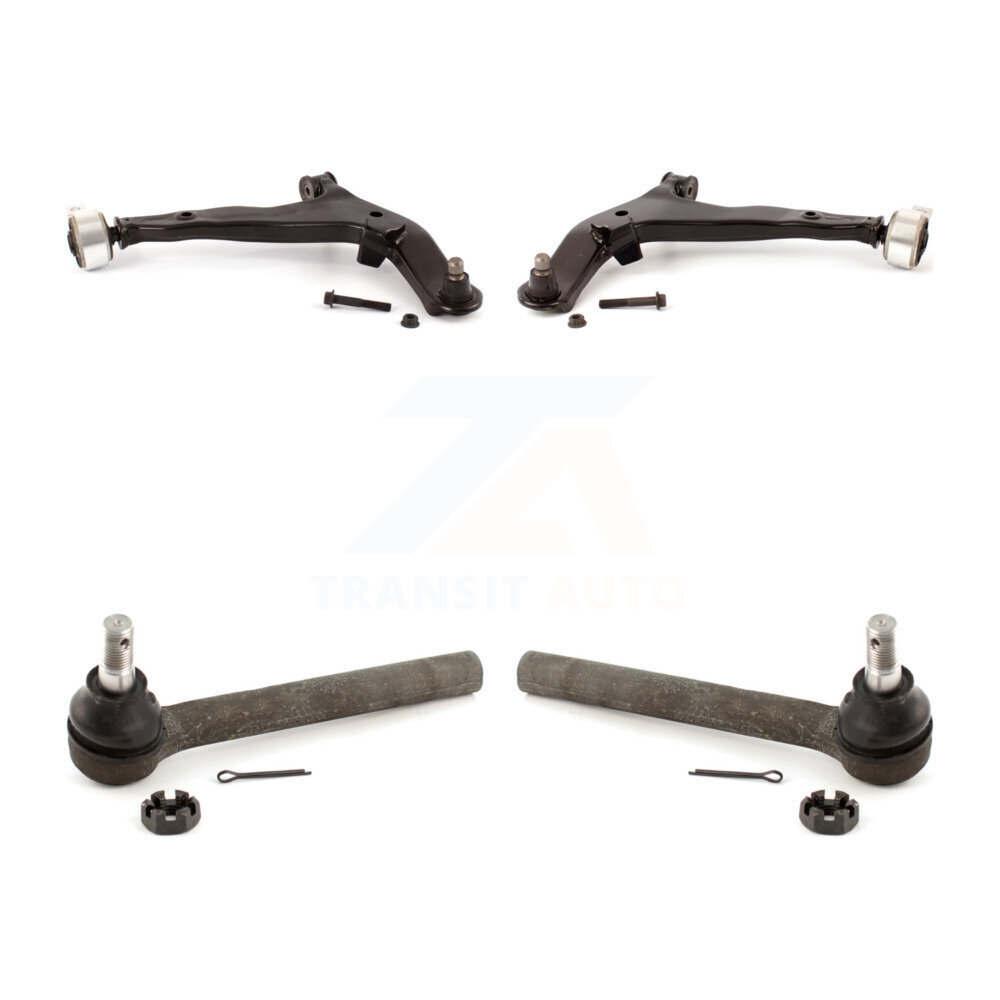 Front Suspension Control Arm Assembly And Tie Rod End Kit For 2005-2007 Nissan Murano KTR-102764