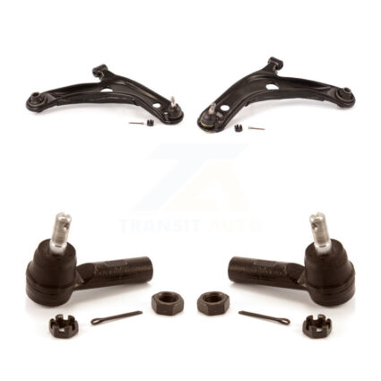 Front Suspension Control Arm Assembly & Tie Rod End Kit For Toyota Yaris Prius C Scion xD KTR-102767