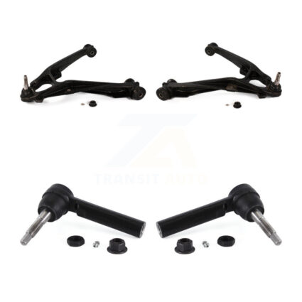 Front Suspension Control Arm Assembly And Tie Rod End Kit For GMC Sierra 1500 Chevrolet KTR-102774
