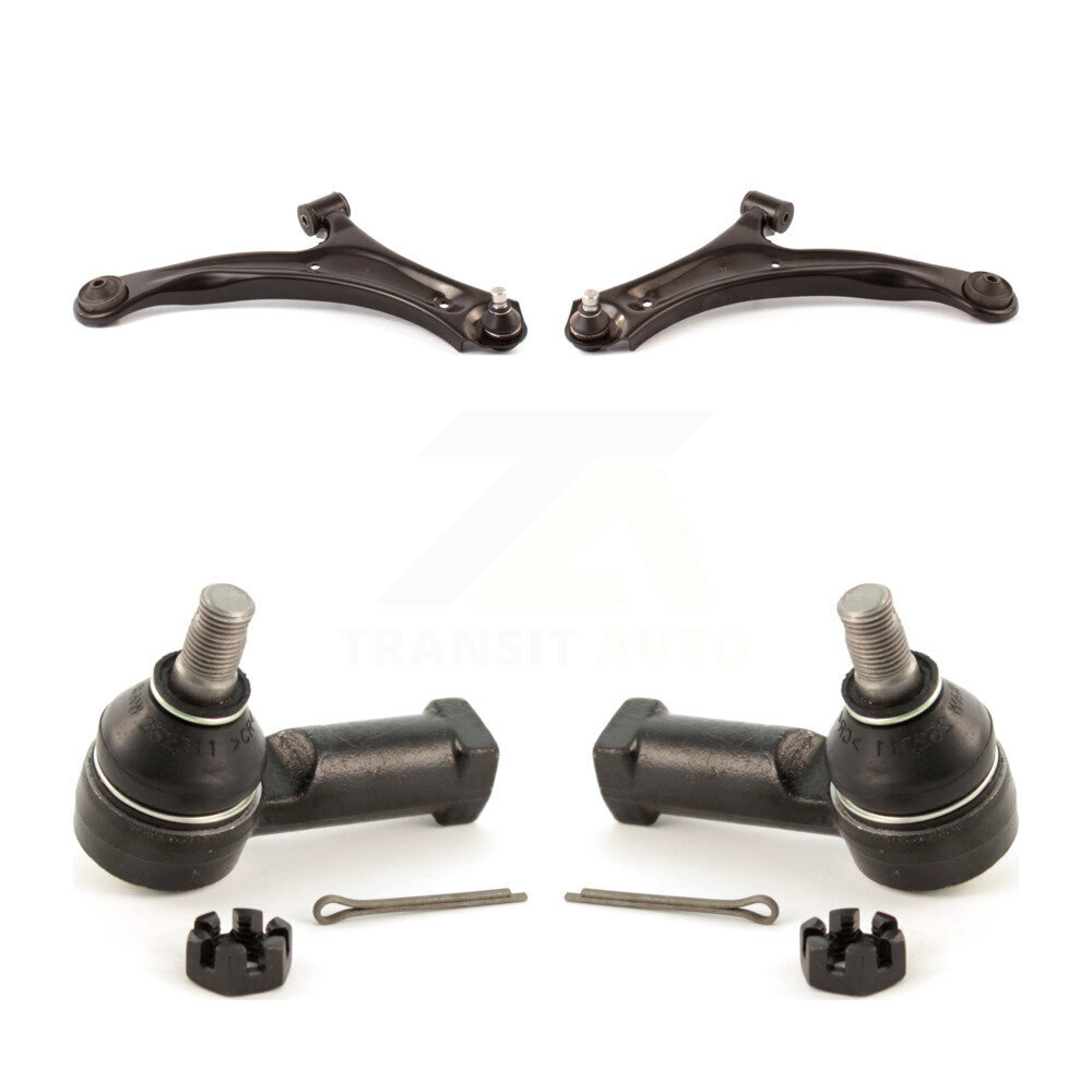 Front Suspension Control Arm Assembly And Tie Rod End Kit For 2004-2007 Suzuki Aerio KTR-102779