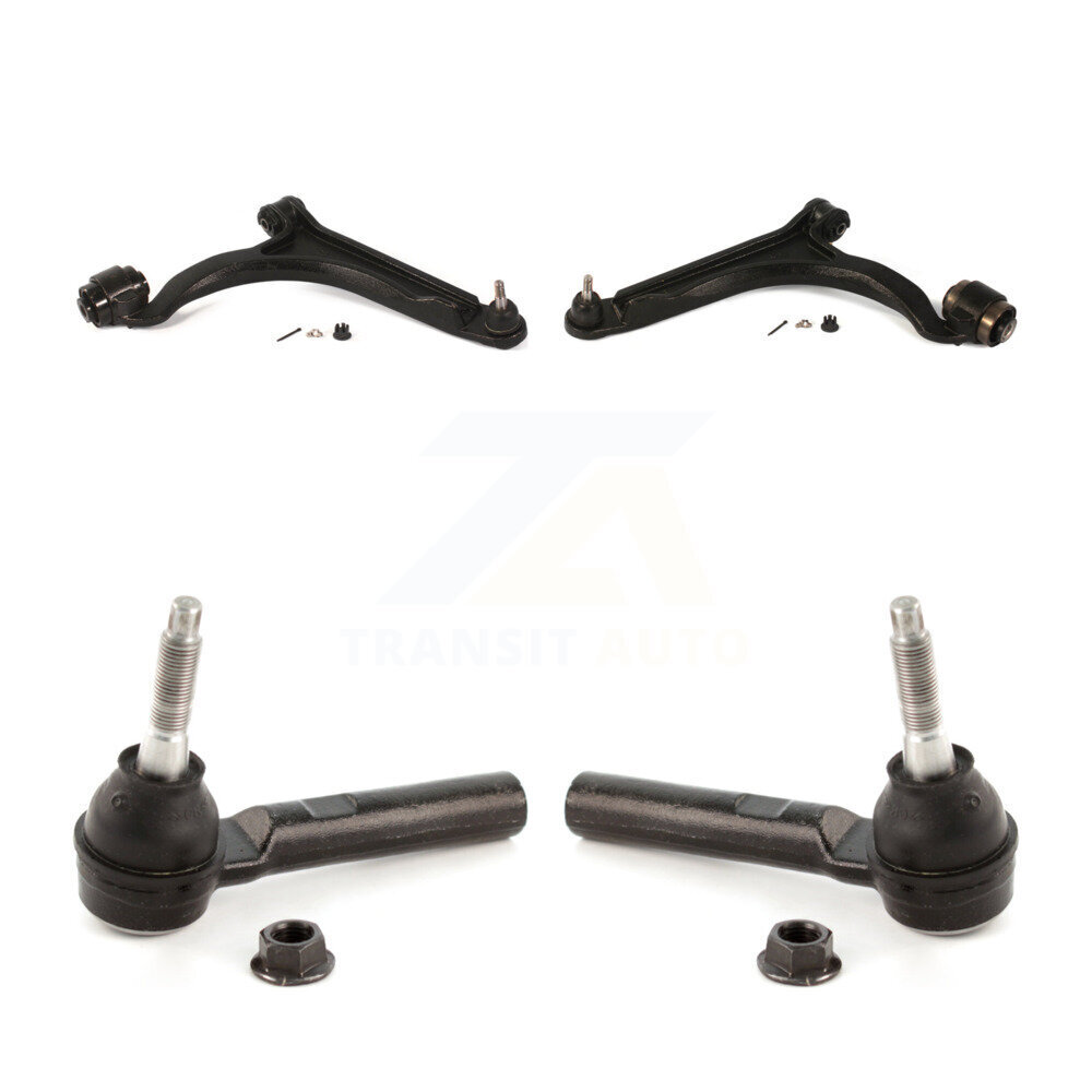 Front Suspension Control Arm Assembly And Tie Rod End Kit For 2004-2008 Chrysler Pacifica KTR-102781