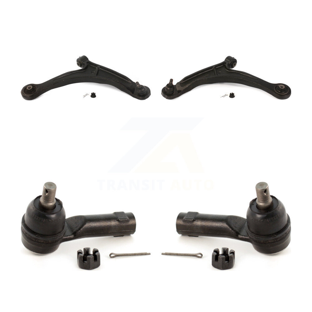 Front Suspension Control Arm Assembly And Tie Rod End Kit For 2006-2014 Honda Ridgeline KTR-102782