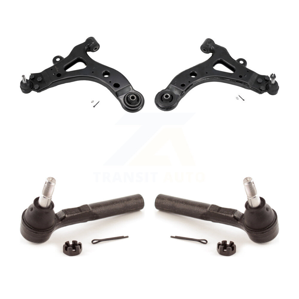 Front Suspension Control Arm Assembly Tie Rod End Kit For Pontiac Montana Chevrolet Buick KTR-102786