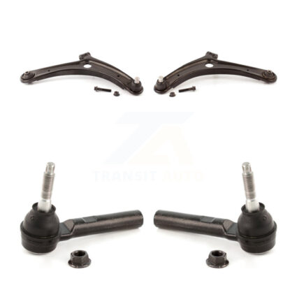 Front Suspension Control Arm Assembly And Tie Rod End Kit For Jeep Patriot Compass Dodge KTR-102836