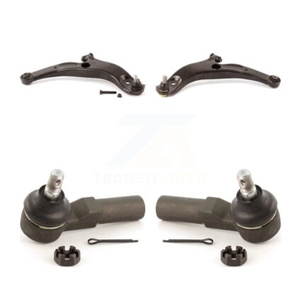 Front Suspension Control Arm Assembly And Tie Rod End Kit For Mazda Protege Protege5 KTR-102837