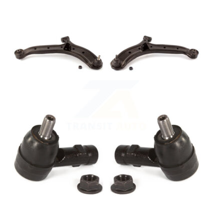 Front Suspension Control Arm Assembly And Tie Rod End Kit For 2000-2005 Hyundai Accent KTR-102839