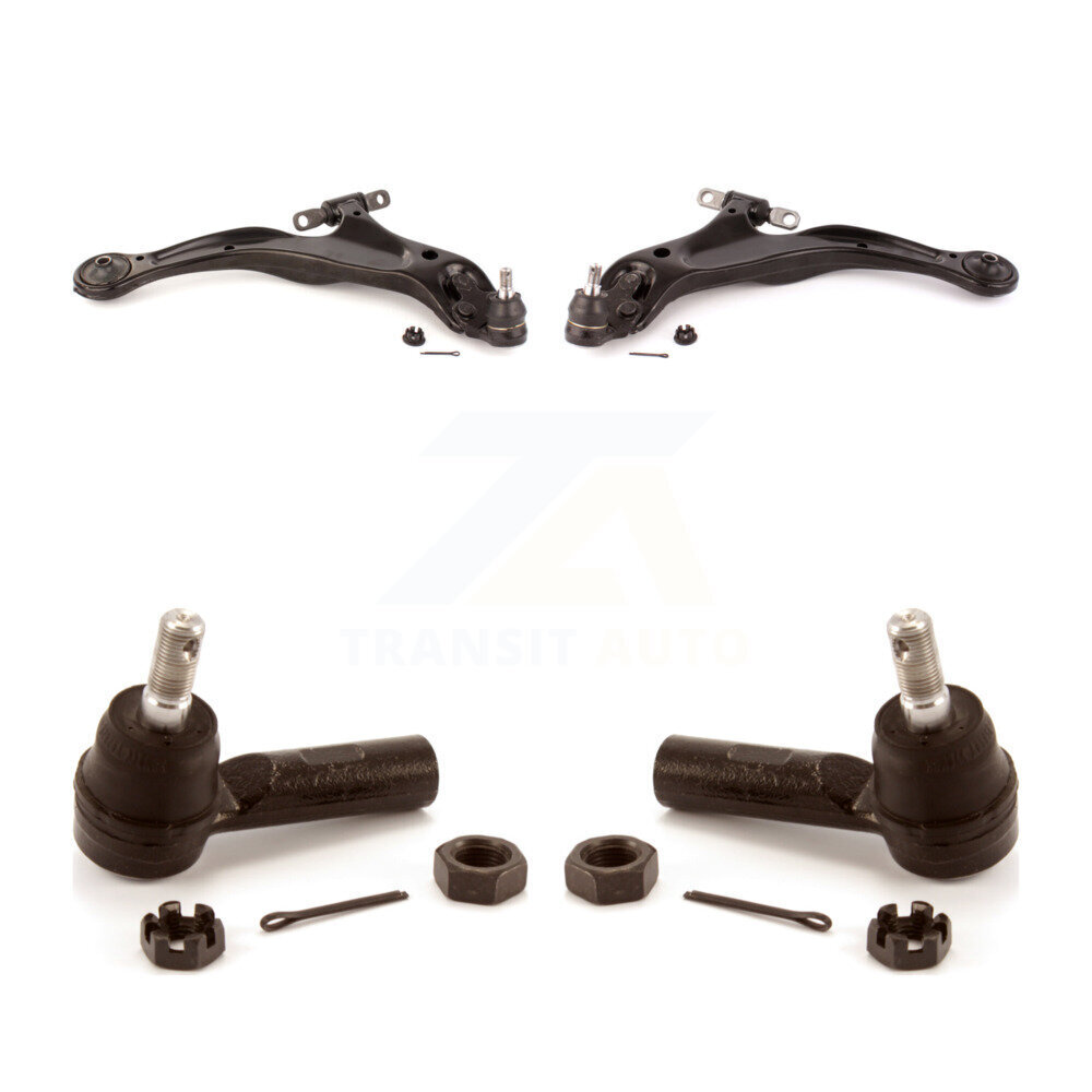 Front Suspension Control Arm Assembly And Tie Rod End Kit For Toyota Sienna Solara Avalon KTR-102890