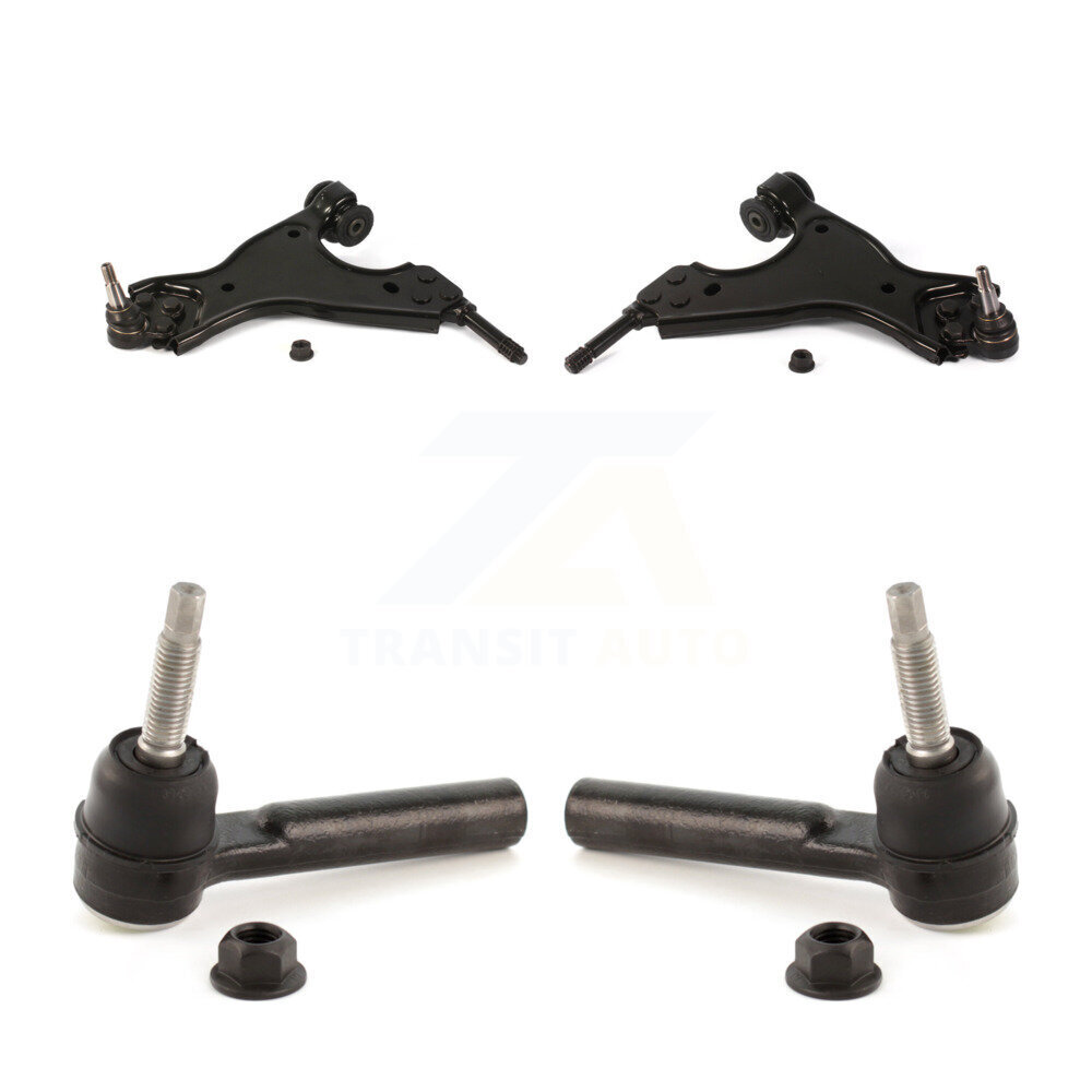 Front Suspension Control Arm Assembly Tie Rod End Kit For GMC Acadia Buick Enclave Saturn KTR-102897