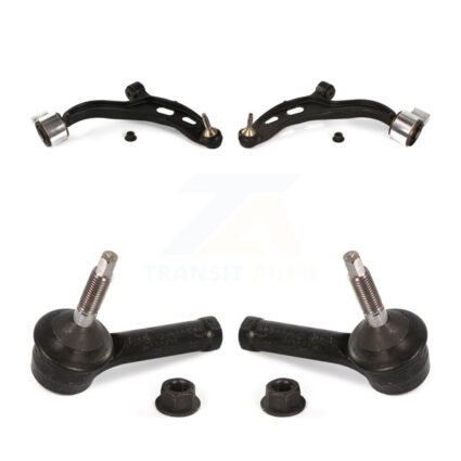 Front Suspension Control Arm Assembly & Tie Rod End Kit For Ford Flex Police Interceptor KTR-102912