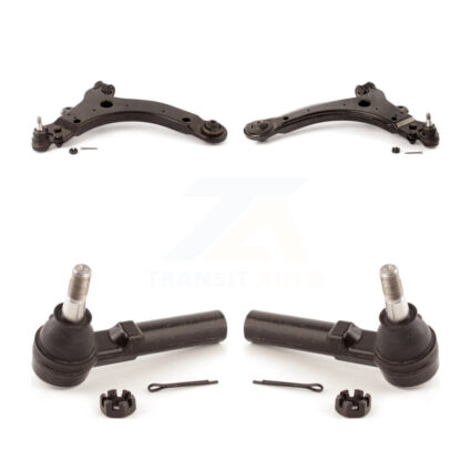 Front Suspension Control Arm Assembly Tie Rod End Kit For Buick Chevrolet LaCrosse Impala KTR-102926