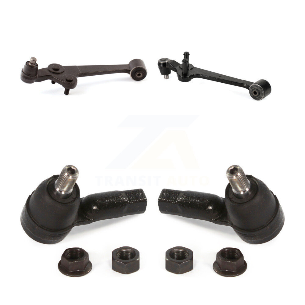 Front Suspension Control Arm Assembly And Tie Rod End Kit For 2003-2005 Kia Rio KTR-102929