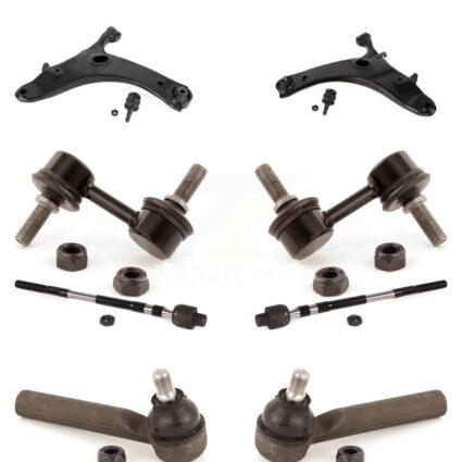 Front Suspension Control Arm Ball Joint Tie Rod End Link Kit (8Pc) For Subaru Impreza WRX KTR-102934