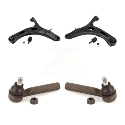Front Suspension Control Arm And Tie Rod End Kit For 2010-2014 Subaru Outback Legacy KTR-103126
