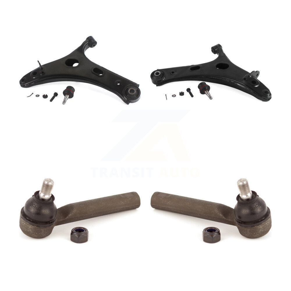 Front Suspension Control Arm Assembly And Tie Rod End Kit For 2014-2018 Subaru Forester KTR-103133