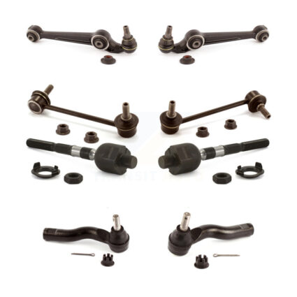 Front Control Arm Ball Joint Tie Rod End Link Kit (8Pc) For Ford Fusion Lincoln MKZ Milan KTR-103255