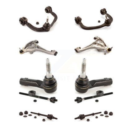 Front Control Arms Lower Ball Joints Tie Rods Link Sway Bar Kit (10Pc) For Ford F-150 LT KTR-103527