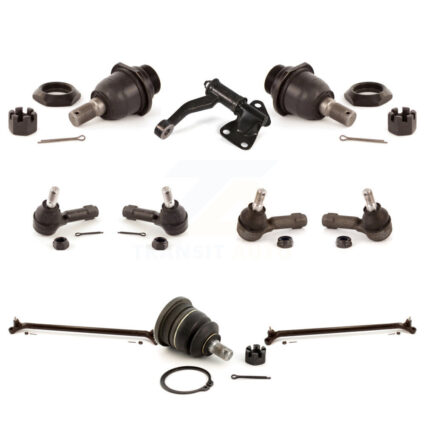 Front Tie Rod End Ball Joints Center link Idler Arm Kit (10Pc) For Nissan Xterra KTR-103949