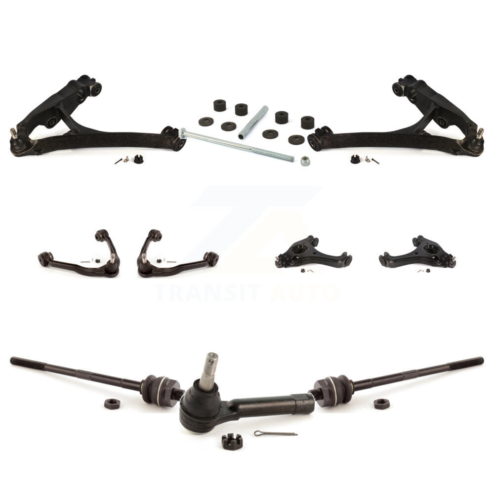 Front Control Arms And Lower Ball Joints Tie Rods Link Sway Bar Suspension Kit (10Pc) For KTR-104071