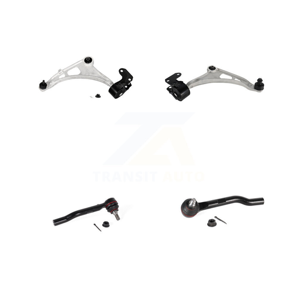 Front Suspension Control Arm Assembly Tie Rod End Kit For Honda Pilot Acura MDX Ridgeline KTR-104349
