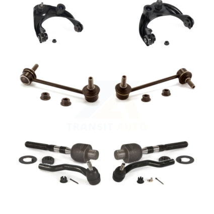 Front Suspension Control Arm & Ball Joint Assembly Tie Rod End Link Kit (8Pc) For Mazda 6 KTR-104445
