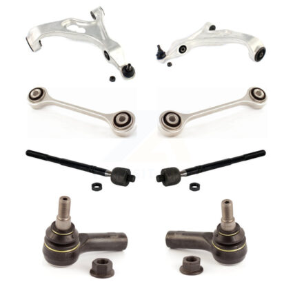 Front Suspension Control Arm & Ball Joint Tie Rod End Link Kit (8Pc) For Porsche Cayenne KTR-104471