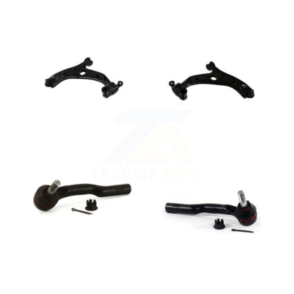 Front Suspension Control Arm Assembly And Tie Rod End Kit For 2014-2018 Mazda 3 Sport KTR-104489