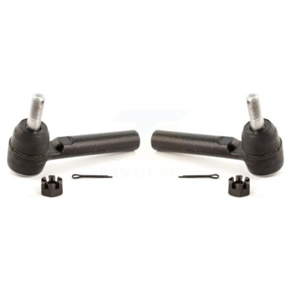 Front Outer Tie Rod End Pair For Chevrolet GMC Sierra 1500 Silverado Avalanche Cadillac KTR-104594