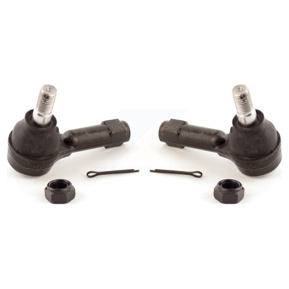 Front Outer Tie Rod End Pair For Nissan X-Trail Pathfinder Xterra Frontier INFINITI QX4 KTR-104613