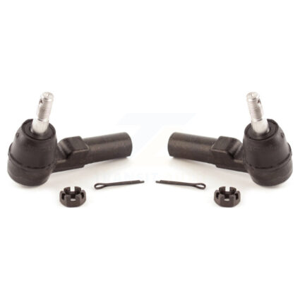 Front Outer Tie Rod End Pair For Buick Lucerne Cadillac LeSabre DTS DeVille Seville Park KTR-104616