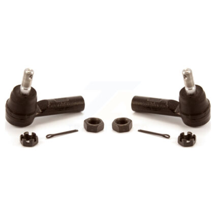 Front Outer Tie Rod End Pair For Toyota Matrix Yaris Pontiac Vibe Camry Prius C Sienna xD KTR-104617
