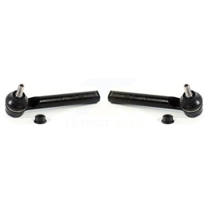 Front Outer Steering Tie Rod End Pair For 2012-2019 Fiat 500 KTR-104621