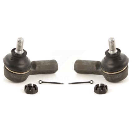 Front Outer Steering Tie Rod End Pair For Honda Civic CR-V Acura EL KTR-104630