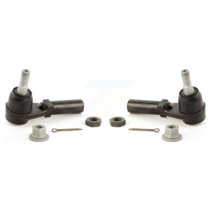 Front Outer Steering Tie Rod End Pair For Chevrolet Corvette Cadillac XLR KTR-104637