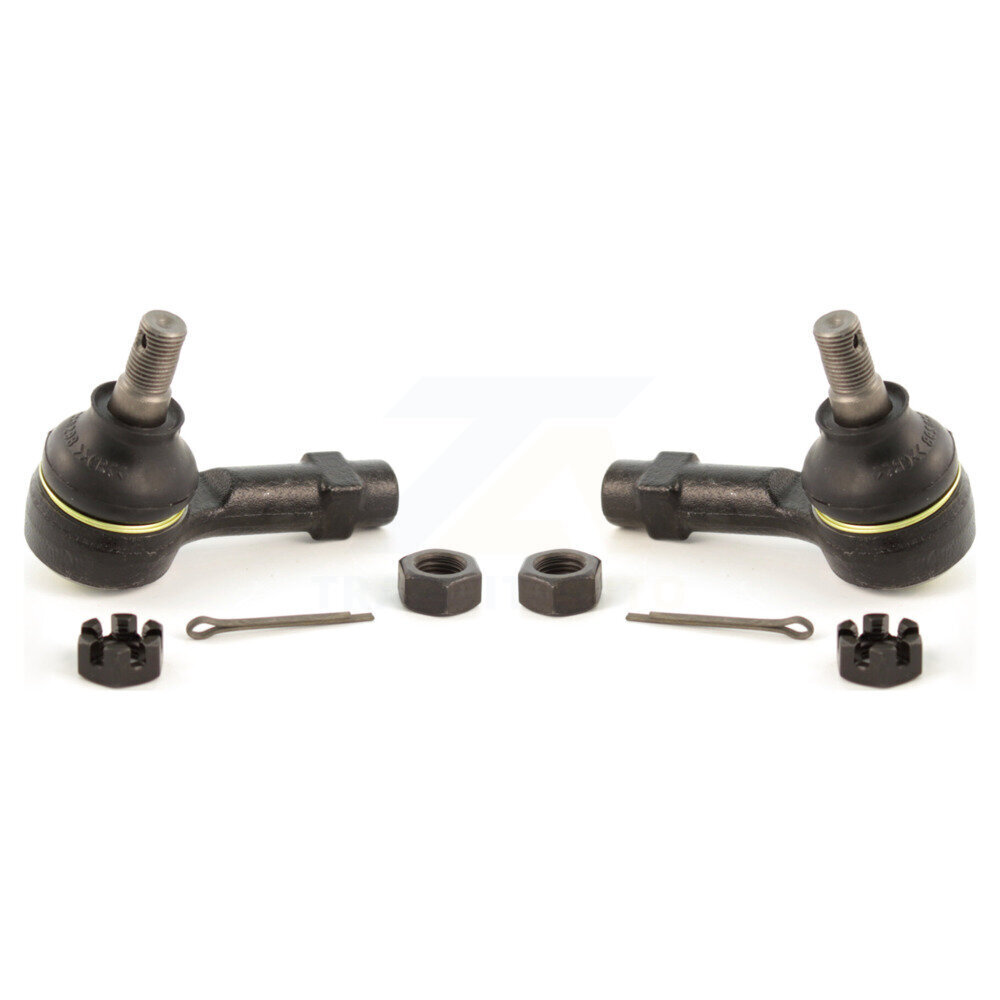 Front Outer Steering Tie Rod End Pair For Ford Escort Mercury Tracer KTR-104689