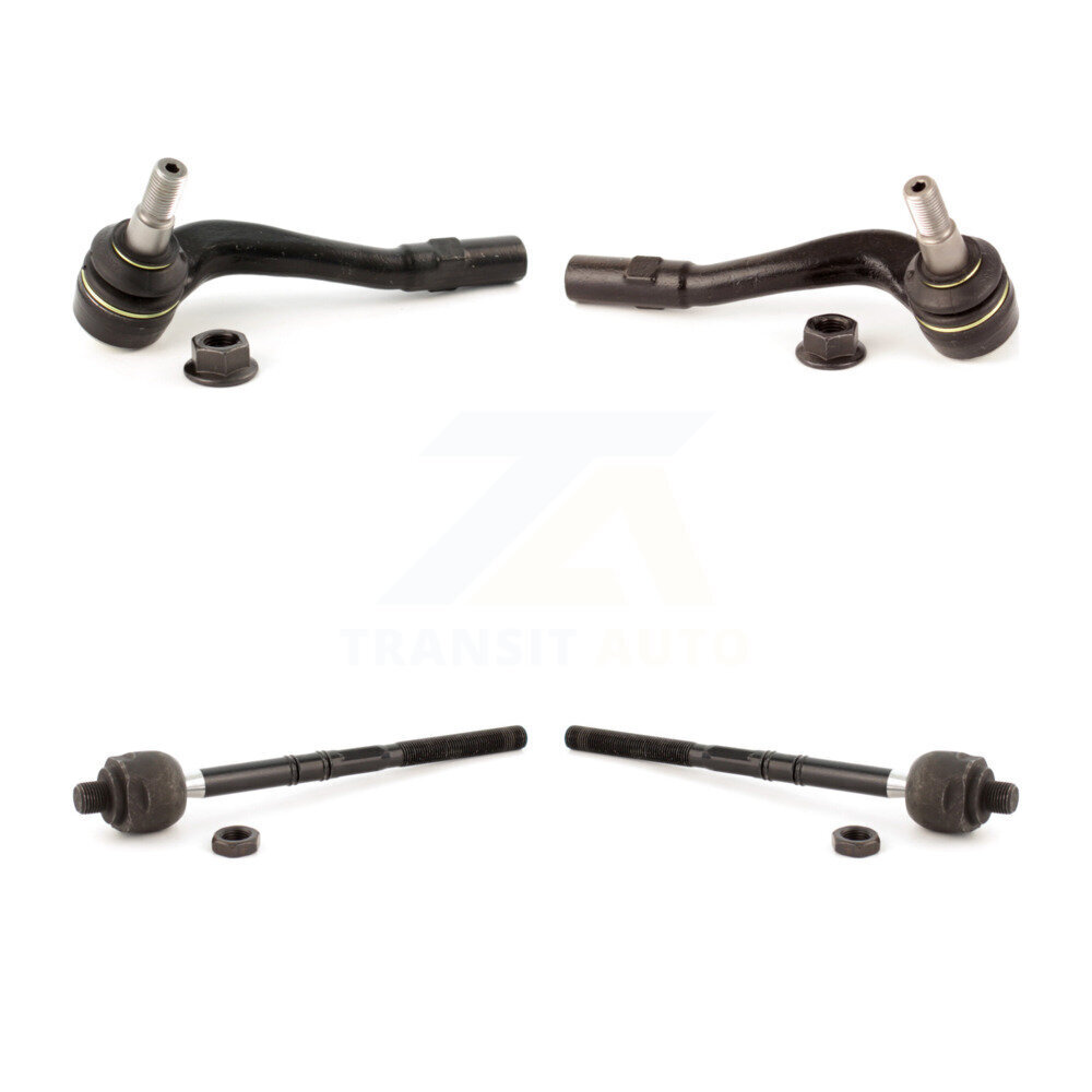Front Outer & Inner Tie Rod End Kit For Mercedes-Benz C230 C240 C280 CLK350 CLK320 C320 KTR-104969