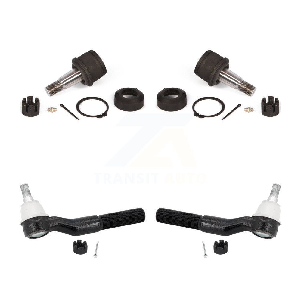 Front Suspension Ball Joint Tie Rod End Kit For 2011-2022 Ford F-350 Super Duty F-250 RWD KTR-105287
