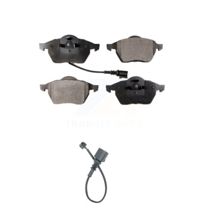 Front Ceramic Disc Brake Pads And Extra Wear Sensors Kit For Audi TT Quattro KTW-100009