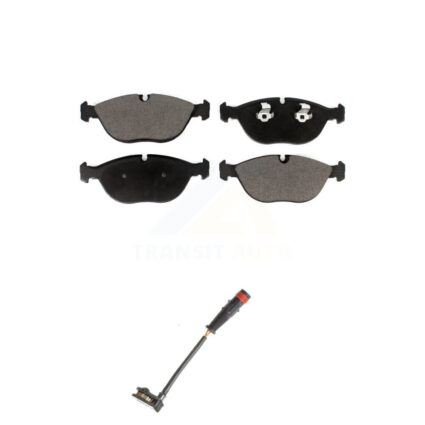 Front Ceramic Disc Brake Pads And Wear Sensors Kit For Mercedes-Benz S500 S430 KTW-100010