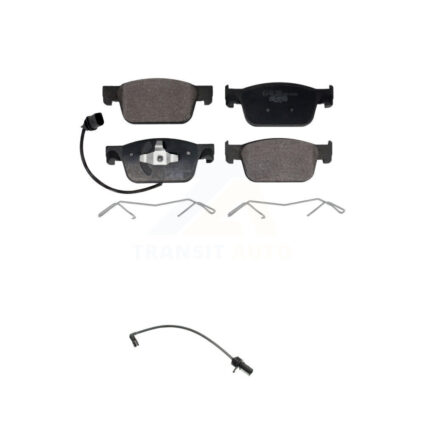 Front Ceramic Disc Brake Pads And Extra Wear Sensors Kit For Audi A4 Quattro KTW-100021