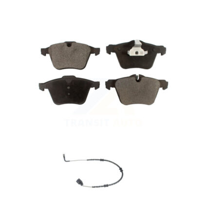 Front Ceramic Disc Brake Pads And Wear Sensors Kit For Jaguar XF XJ KTW-100033