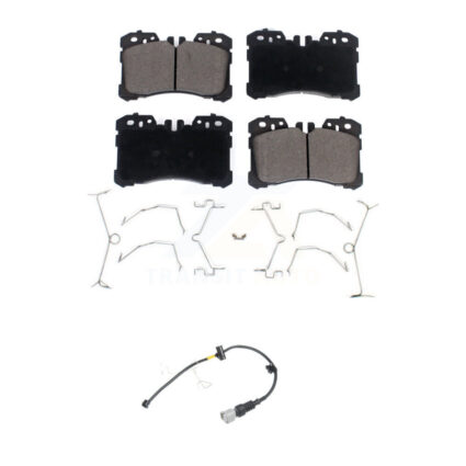 Front Ceramic Disc Brake Pads And Wear Sensors Kit For Lexus LS500 LS500h KTW-100035