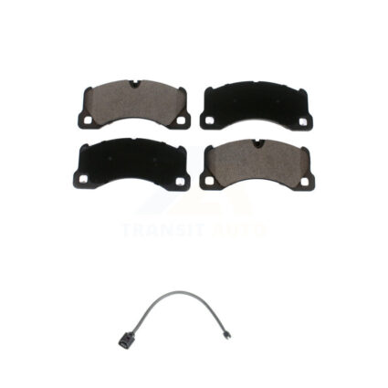 Front Ceramic Disc Brake Pads And Wear Sensors Kit For Volkswagen Touareg KTW-100038