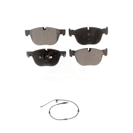 Front Ceramic Disc Brake Pads And Wear Sensors Kit For BMW X5 X6 KTW-100050