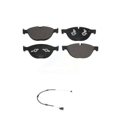 Front Ceramic Disc Brake Pads And Wear Sensors Kit For Jaguar XJ F-Type KTW-100061