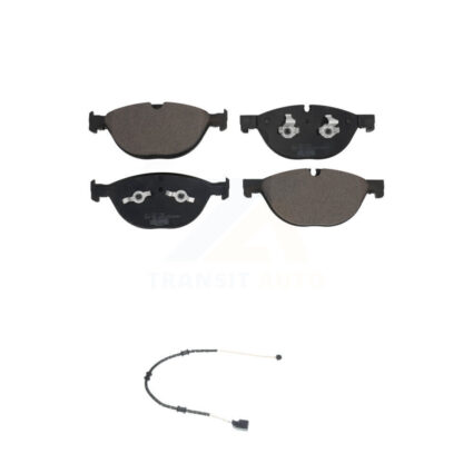 Front Ceramic Disc Brake Pads And Wear Sensors Kit For Jaguar F-Type KTW-100062