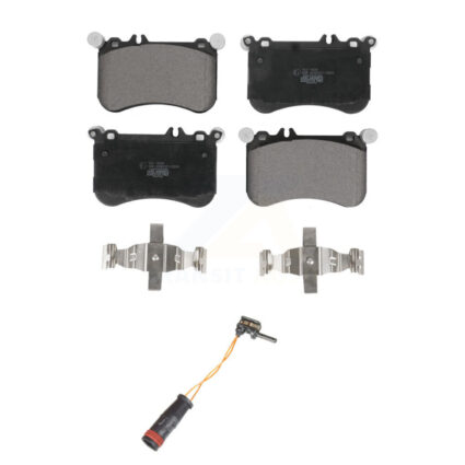 Front Ceramic Disc Brake Pads And Wear Sensors Kit For Mercedes-Benz CLS550 E550 KTW-100063